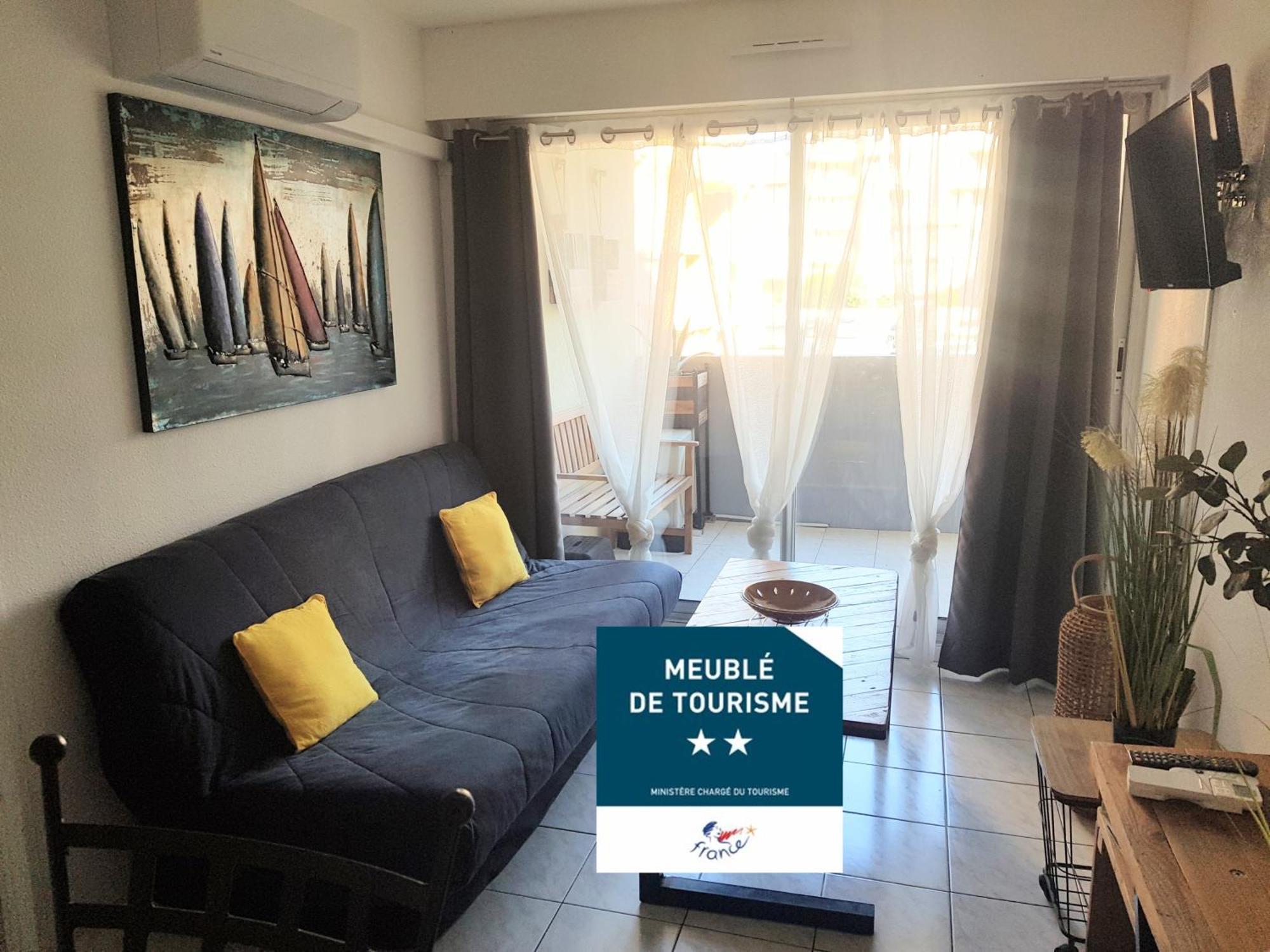 Le Venizio - Classe 2 Etoiles - T2 Climatise, Avec Terrasse, Parking, Pret De Velos, 10 Minutes A Pied Gare Et Centre Ville Sete Ngoại thất bức ảnh