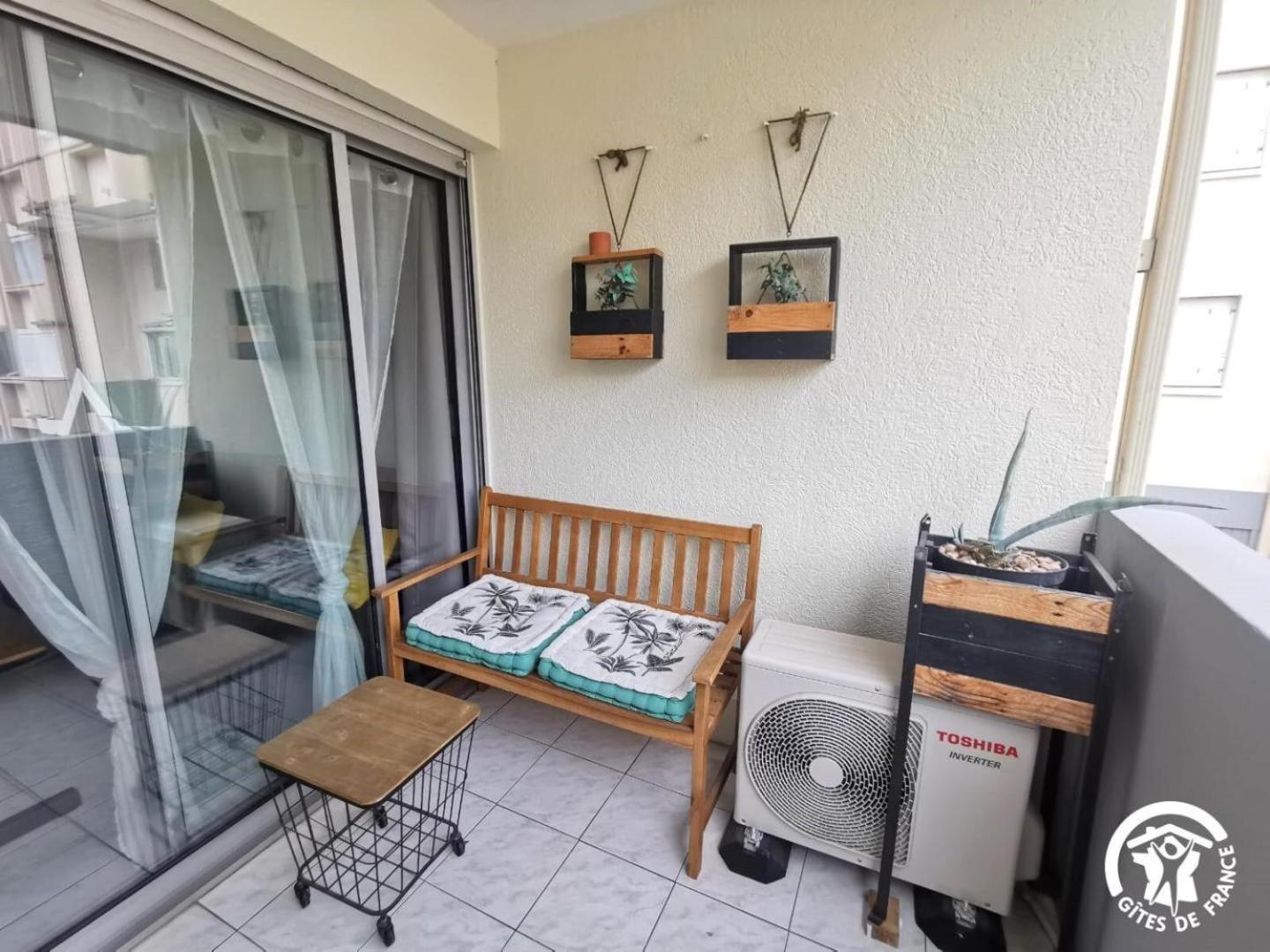 Le Venizio - Classe 2 Etoiles - T2 Climatise, Avec Terrasse, Parking, Pret De Velos, 10 Minutes A Pied Gare Et Centre Ville Sete Ngoại thất bức ảnh